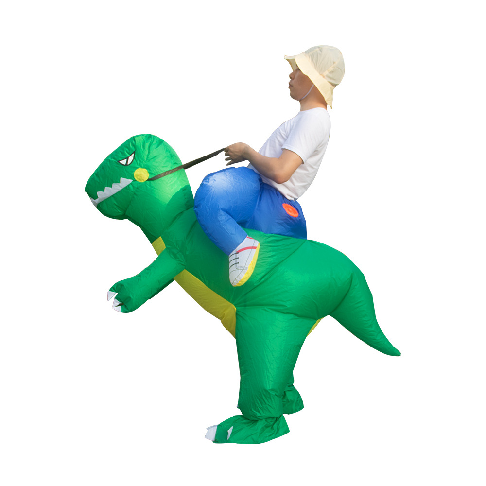 Amazon éxito adulto dinosaurio unicornio extraña ropa inflable ropa de espectáculo ropa de fiesta de Halloween