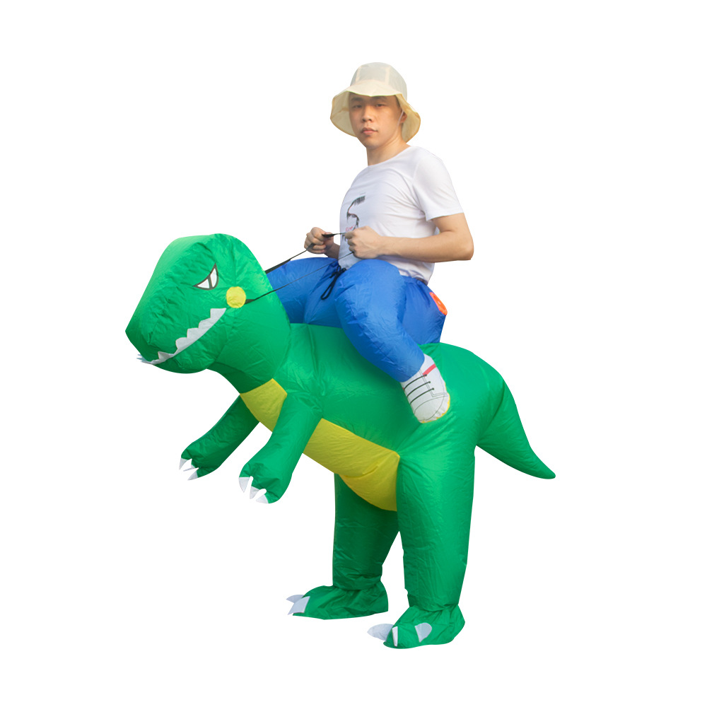 Amazon éxito adulto dinosaurio unicornio extraña ropa inflable ropa de espectáculo ropa de fiesta de Halloween