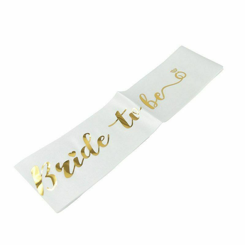 En stock despedida de soltero etiqueta cinturón novia a ser boda dorado palabra nupcial Correa hombro