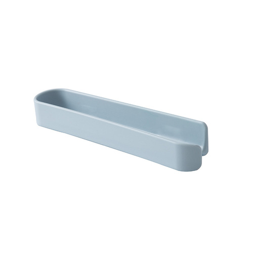 Self-designed multifunctional kitchen storage rack, punch-free towel rag cling film storage rack, pot lid rack