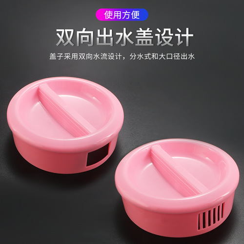Hengzhi high temperature resistant thickened plastic cold kettle 5L large capacity cool white kettle PP tea kettle juice kettle wholesale