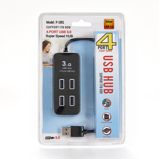 P-1901 5Gbps 4��USB3.0HUB������ 3.0�־��� USB�Uչ��1.2�׾��L