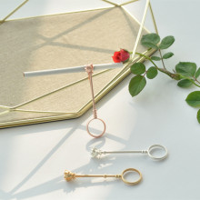 原创玫瑰花戒指烟架时尚个性烟夹指环男女士粗细烟烟托烟嘴架配件