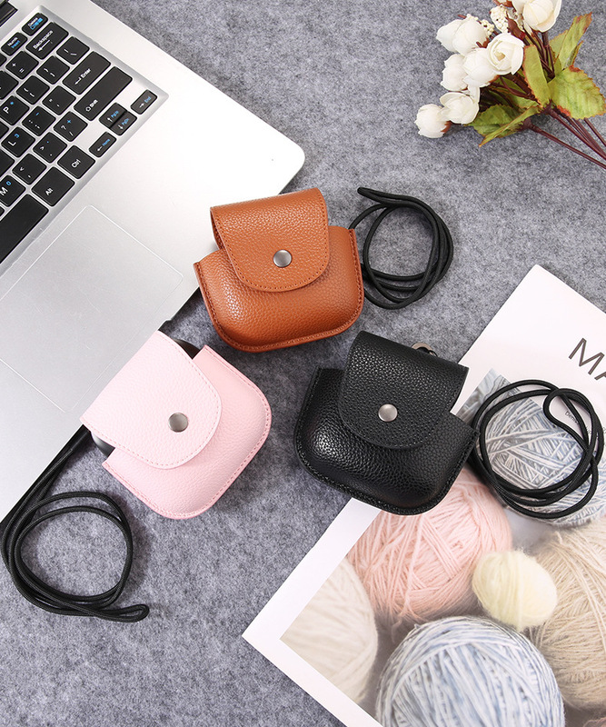 For Beats Powerbeats Pro headphones leather charging case leather case voltage protective case carrying case