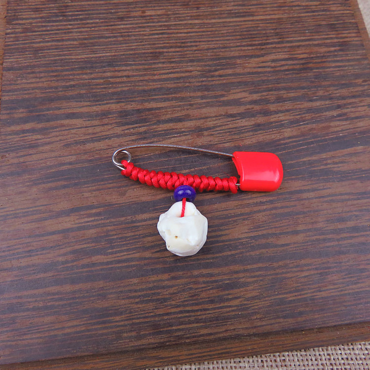 Los niños del bebé del nudo del diamante del perno de seguridad bolsita broche