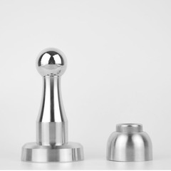 Stainless steel door stop for room doors, anti-collision, invisible floor-mounted magnetic door stop, silent installation, manufacturer wholesale