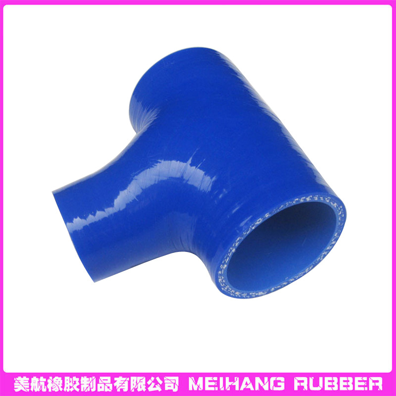 变径异形硅胶管 夹线夹布编织管 工程机械导油管 型号全发货快