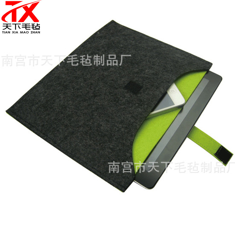 创意毛毡ipad包镂空平板电脑毛毡保护套毛毡电脑包