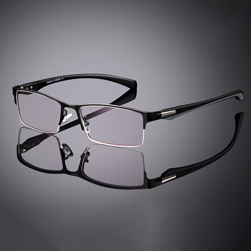 Mixed batch 66071 men's business Full Frame glasses frame metal alloy glasses frame half frame glasses frame myopia glasses