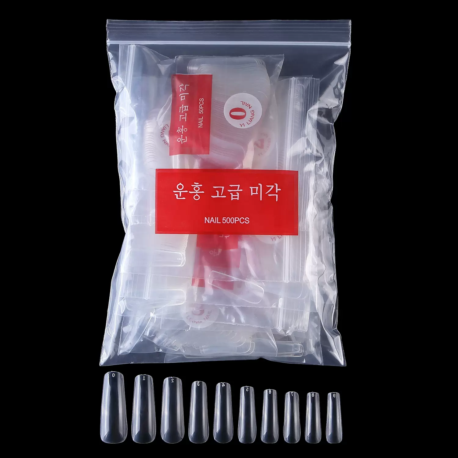 厂家直供美甲贴片 假指甲成品 长款 芭蕾甲棺材甲 平头指甲贴