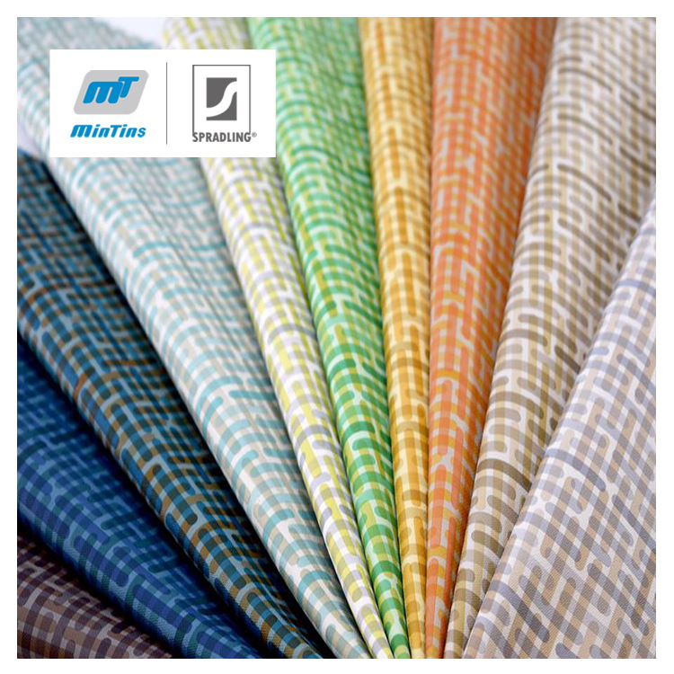 SPRADLING进口PVC皮革 多功能印花耐磨阻燃 酒店沙发装饰硬包面料