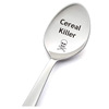Coffee spoon stainless steel for ice cream for beloved engraved, Birthday gift