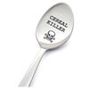 Coffee spoon stainless steel for ice cream for beloved engraved, Birthday gift
