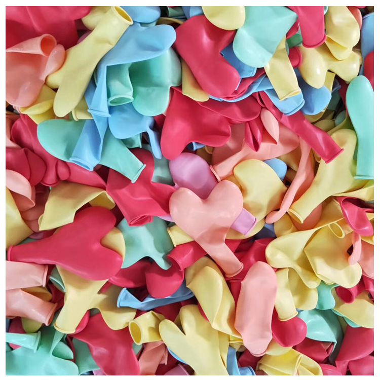 2,2G arreglo de cumpleaños de globo en forma de corazón Día de San Valentín confesión romántica globo en forma de corazón globo macaron al por mayor