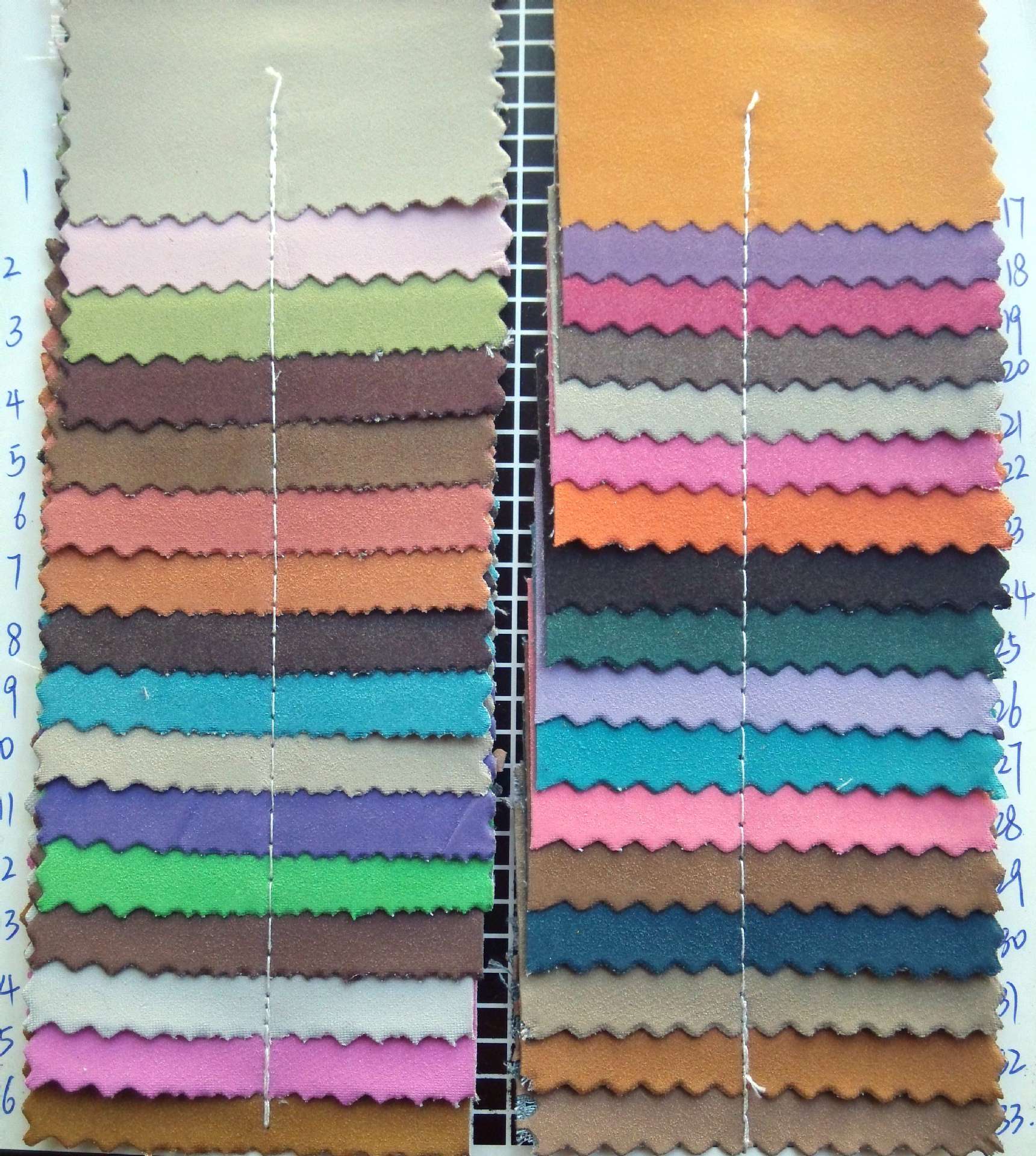 直销 平布底羊巴革 PU皮革 文具礼盒皮革 箱包手袋皮革 绒面皮革