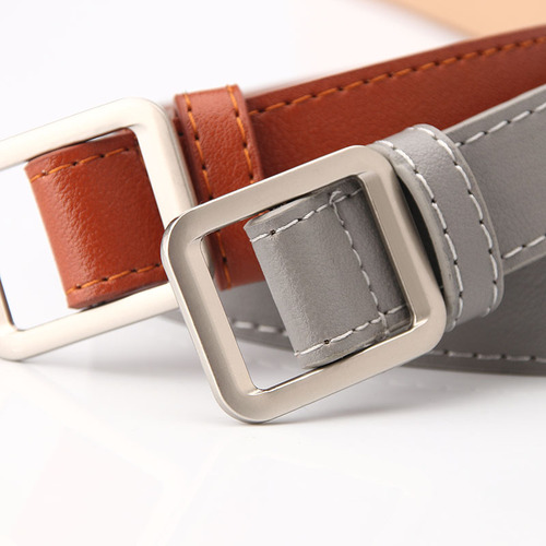 Street stall belt for women, simple needle-free and punch-free student belt, casual and versatile decorative belt wholesale