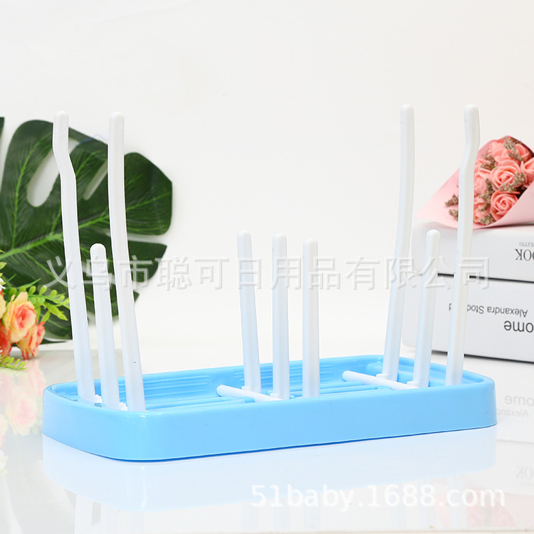 Botella de alimentación portátil plegable estante de secado botella de alimentación estante de drenaje soporte de botella de alimentación estante de botella de leche