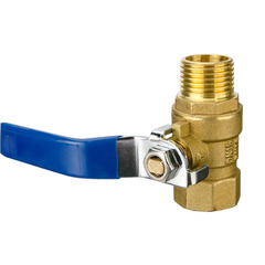 Thickened brass inner and outer wire ball valve tap water household valve switch water valve air valve 4 minutes 6 minutes inner and outer ball valve