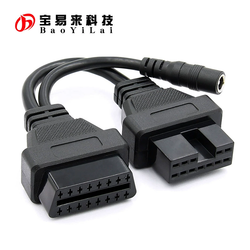 12-контактный кабель OBD для Mitsubishi Hyundai Мицубиси Hyundai автомобиль конверсионной линии