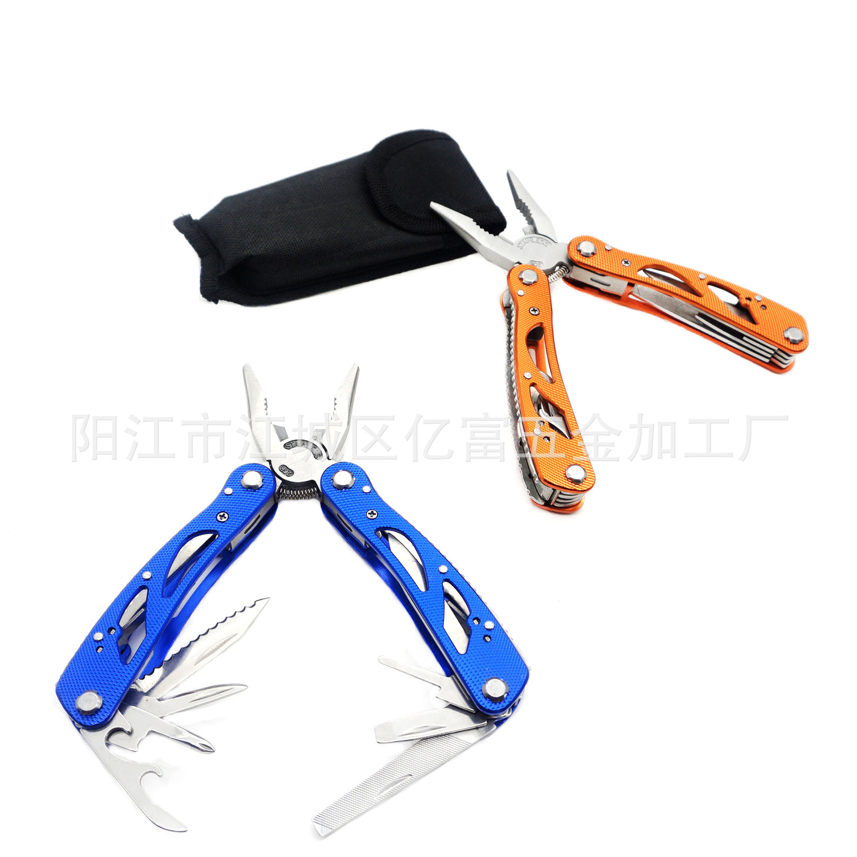 供应多功能刀不锈钢折叠钳多功能刀钳多用钳子批发
