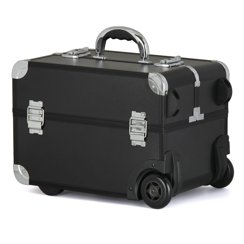 Professional trolley cosmetic case portable tattoo embroidery special toolbox semi-permanent tattoo tool multi-layer toolbox Professional trolley cosmetic case portable tattoo embroidery special toolbox semi-permanent tattoo tool multi-layer toolbox