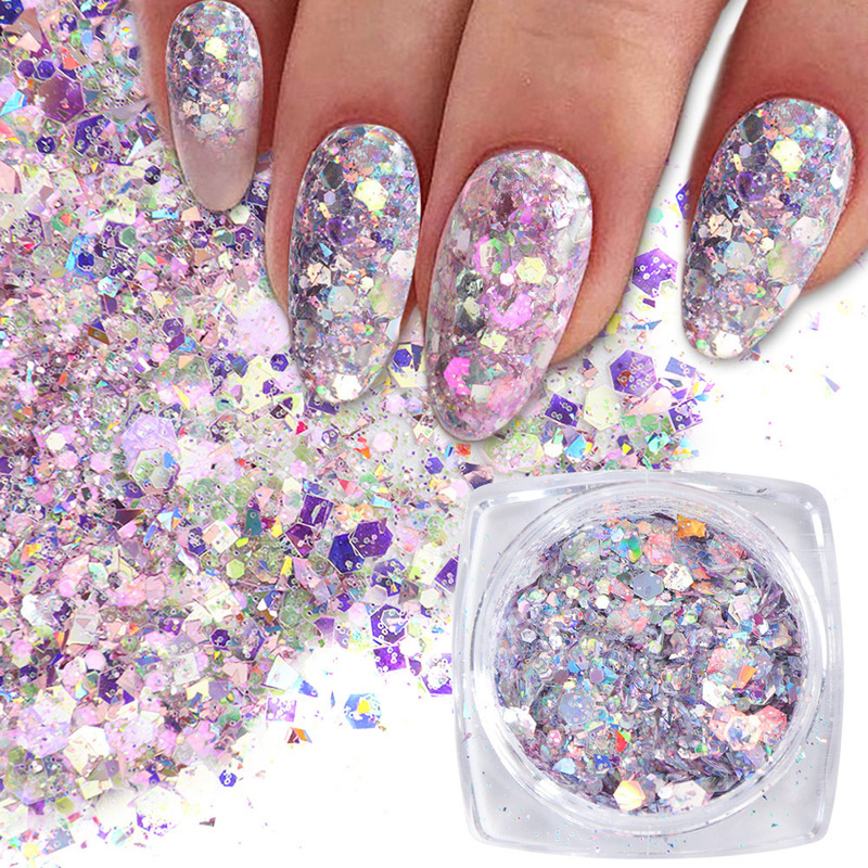 Cross Border Nail Art Mixed Nail Sequins Pentagonal Color Sequins Glitter Colorful Shell Paper Mixed 12 Color Sequins Cross Border Nail Art Mixed Nail Sequins Pentagonal Color Sequins Glitter Colorful Shell Paper Mixed 12 Color Sequins