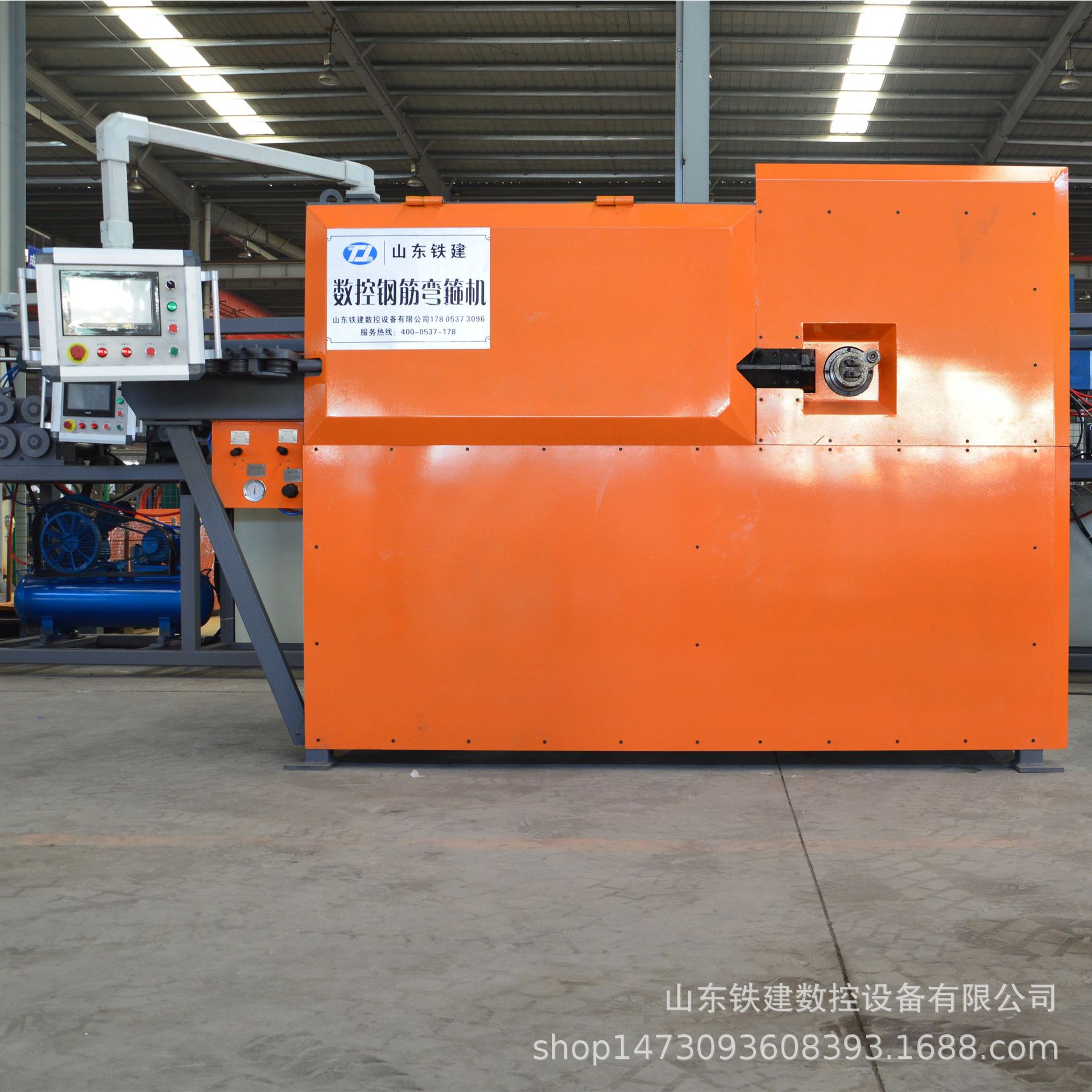 数控自动钢筋弯曲弯箍一体机 钢筋调直切断机钢筋弯箍机