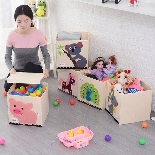 Clothing and Toy Storage Box, Wardrobe Underwear Storage Box, Household Organization Storage Box, Oxford Cloth Storage Bag