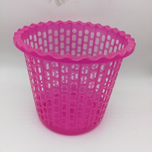 Factory Price Direct Sales 333 Paper Transparent Paper Basket Thickeneded Paper Transparent Trash Can Two Yuan Department Store