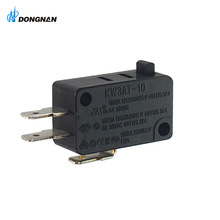 厂家供应电压力锅微动开关小型 KW3AT-10A转换式家用电器微动开关