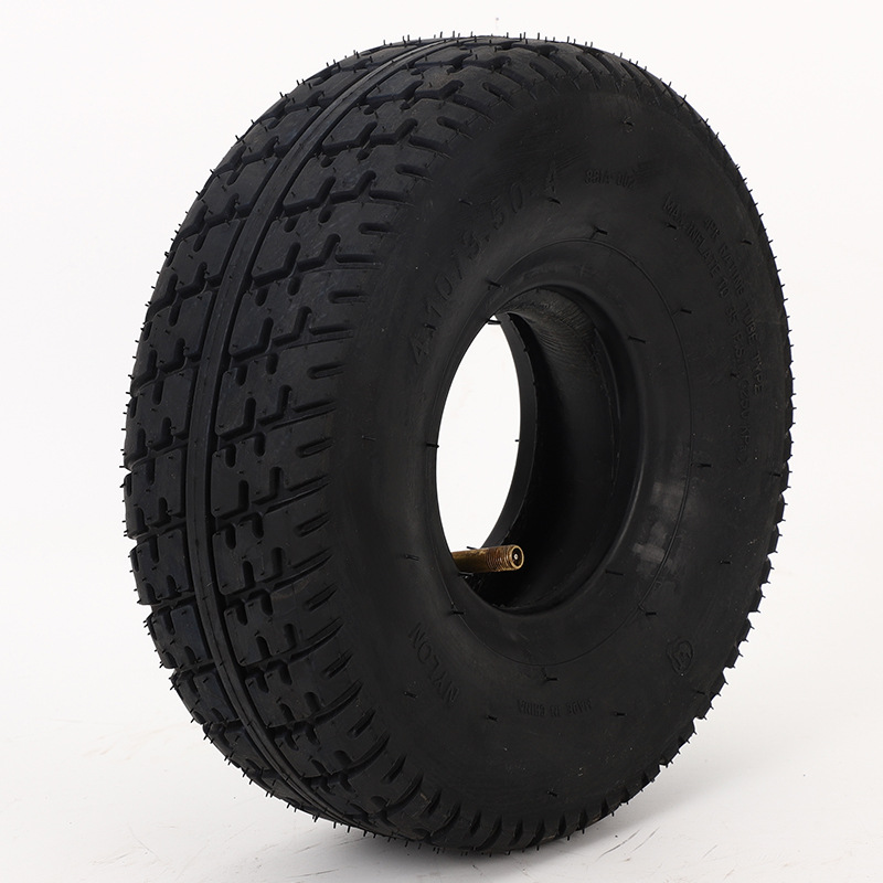 电动滑板车轮胎4.10/3.50-4滑板车 小四轮内外胎批发