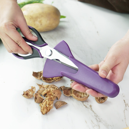 Detachable kitchen scissors multi-functional home kitchen strong chicken bone scissors kitchen scissors seafood food barbecue scissors