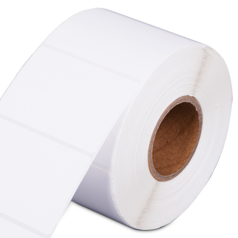 Deli 11916 placa de cobre de tres pruebas Etiqueta de papel adhesivo de papel 60*40mm papel de código de barras 1000 hojas/1 paquete