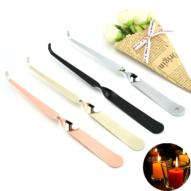 Herramientas para velas de acero inoxidable – cortador, gancho, apagador, accesorios, para AliExpress