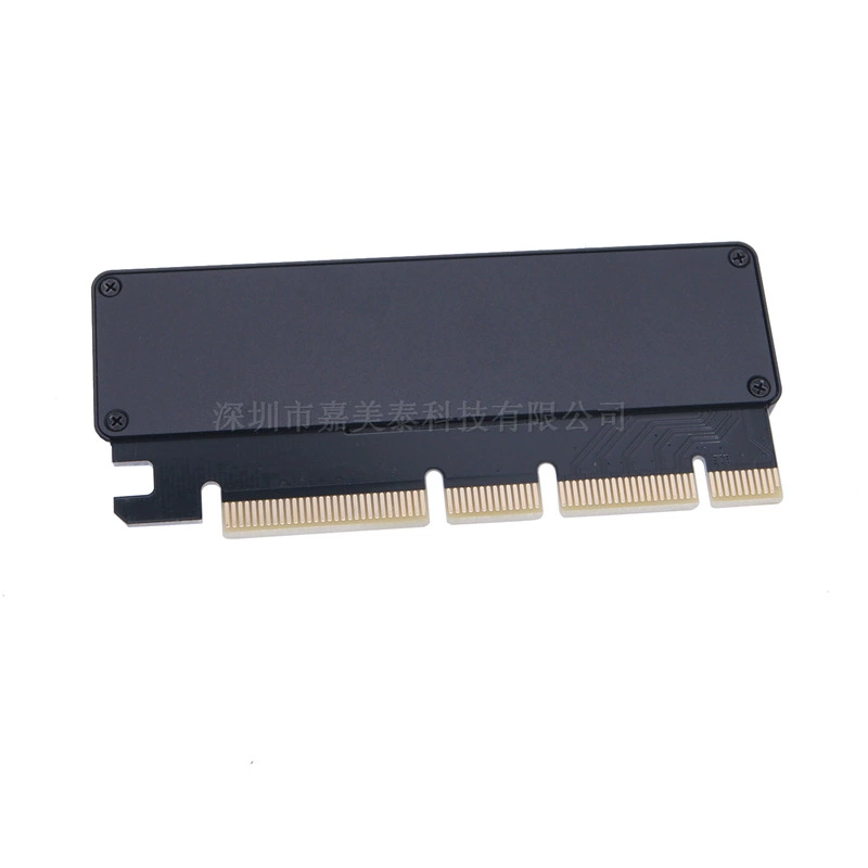 NGFF M.2 NVME protocol to PCI-E 16X 8X 4X PCI-E protocol M Key rotating hard disk boxes