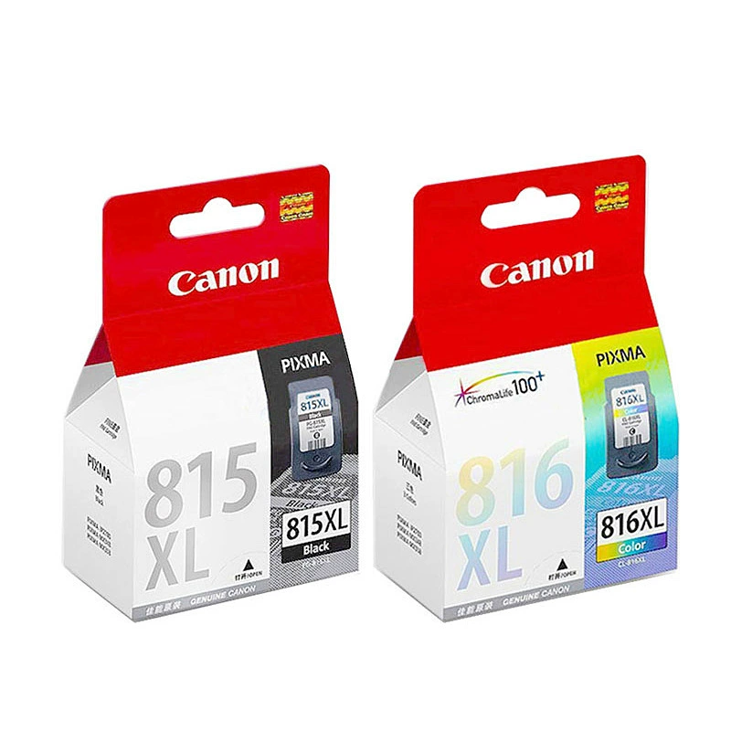 Картриджи для принтера Canon PG-815 CL-816 / PG-815XL CL-816XL, варианты черного и цвета, стандартный и XL выход