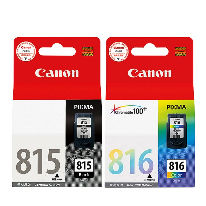 Картриджи для принтера Canon PG-815 CL-816 / PG-815XL CL-816XL, варианты черного и цвета, стандартный и XL выход