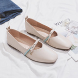 FS-8 Fairy Shoes 2022 Весна Новые нежные продукты ночная обувь легкие бобовые бобовые туфли Scoop Scoop Single Single The Women Женщины