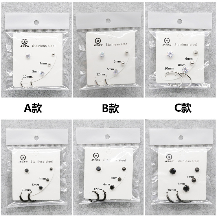 earrings stainless steel