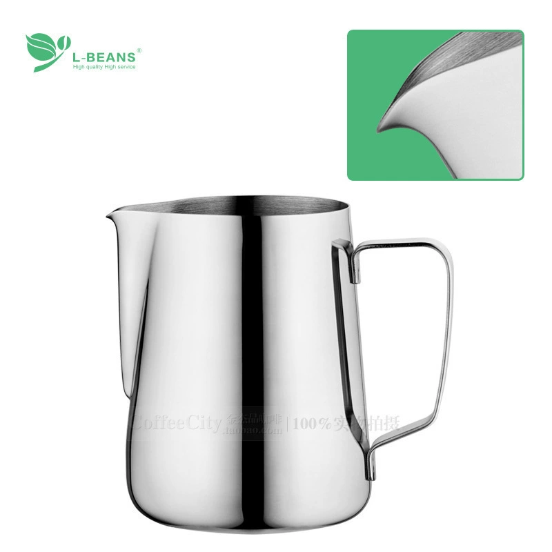Кофейная нержавеющая сталь Cup Pulling Flower Tank Kabikno Flower Coffee 350мл, толстое издание