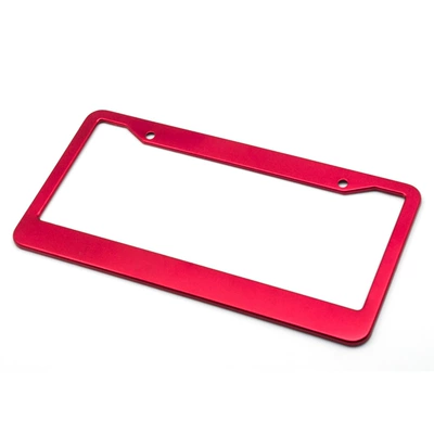License Plate Frame, License plate holder/license plate holder - red