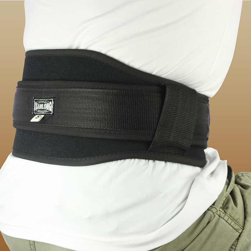 New Professional Fitness Belt Squat Training Belt Men's and Women's Hard Pull Weight-bearing Strength Weightlifting Waist Protection