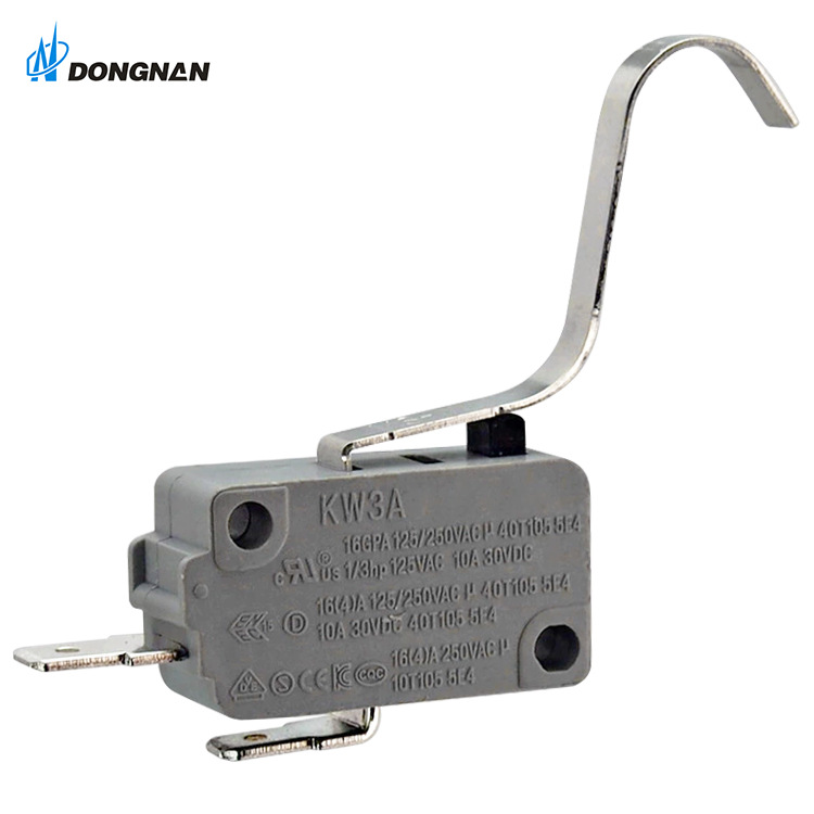 厂家供应微动开关扫地机家电电器小型 KW3A16A电子设备开关