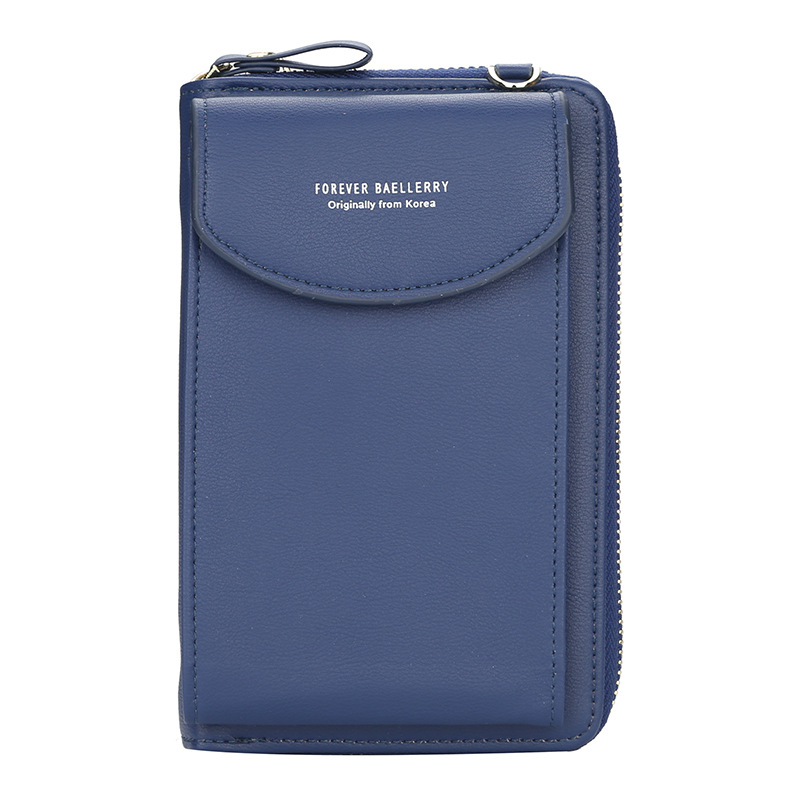 Baellerry monedero transfronterizo bolso del teléfono del hombro del crossbody de las mujeres bolsillo largo de la moneda de la cartera de las mujeres