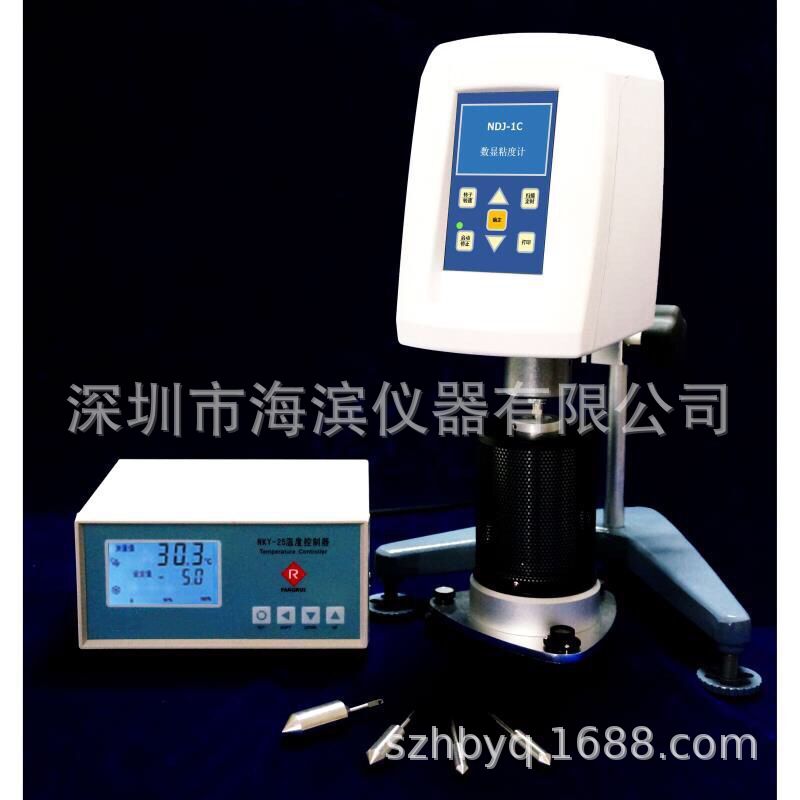智能高温粘度计NDJ-1C-T型触摸屏布氏粘度计高温粘度测试仪
