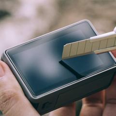 適用大疆Gopro10相機鋼化膜pocket12相機膜DJI osmo action保護膜