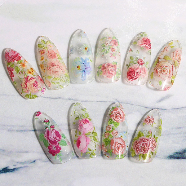 Japanese starry sky for manicure