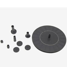 厂家供应亚马逊爆款太阳能喷泉户外水池水景流水漂浮多喷头水泵