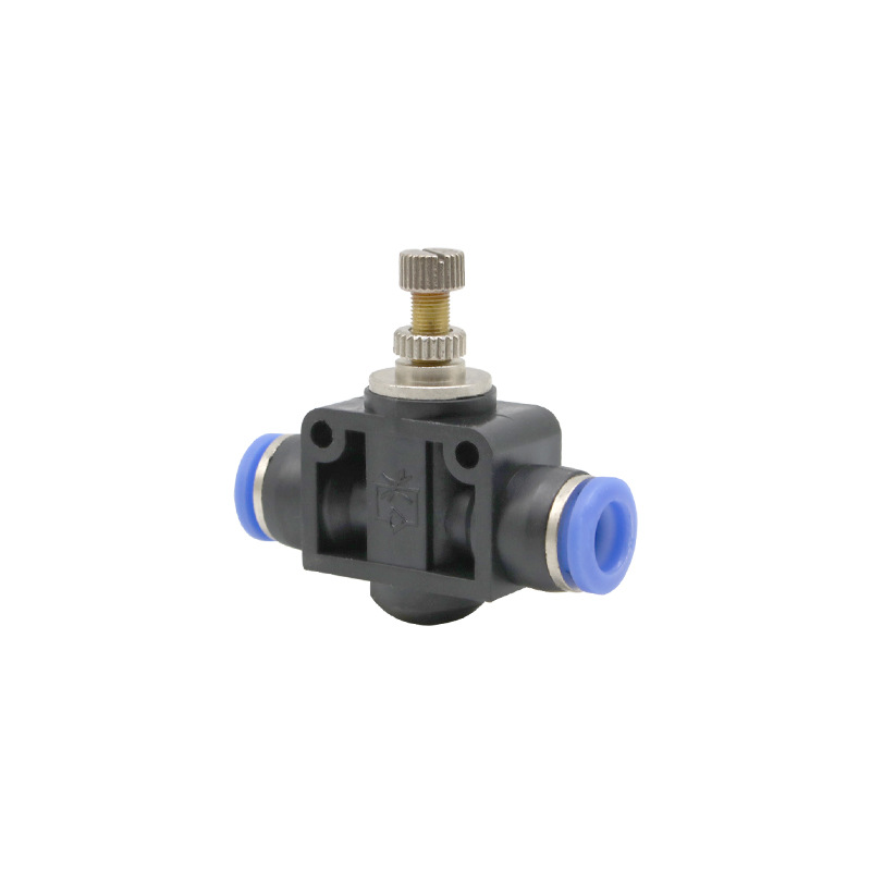 管道节流阀LSA-4快速接砂LSA-6气动接头PA-8空压机接头PA-10/-12