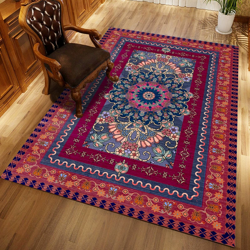 Ретро коврик для гостиной 50×80 см, печатный винтажный ковёр, несколько цветов